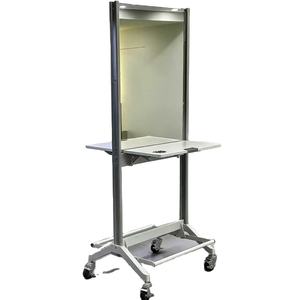 Hair Salon Exclusive Hair Salon <b>Mirror</b> <b>Table</b> Hair <b>Mirror</b> Double-<b>sided</b> Simple and Movable Convenient Cream Style - Product Image 3