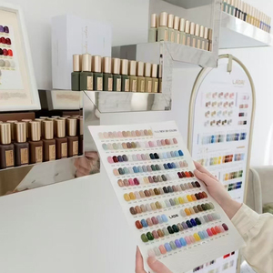 Ensemble de vernis à ongles en gel 218 couleurs 15ml, séchage UV LED, professionnel, pour salon, fournitures d'art des ongles, étiquette privée personnalisée - Product Image 3