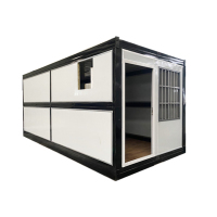 Yingrui pliable personnalisé luxe 20 pieds maison mobile préfabriquée petite maison pop-up magasin de détail mini magasin de conteneurs d'expédition