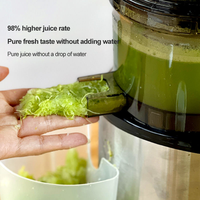 Hotselling stille smoothie elektrische centrifugale sapcentrifuge van roestvrij staal, fruitpers, blender, slowjuicer