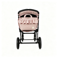 Sac de rangement pour couches 100% coton, pliable, résistant à l'eau, sac de voyage pour bébé, pour poussettes, sacs à couches