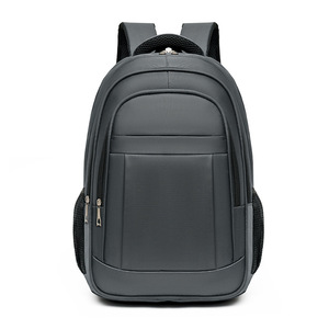 Laptop <b>Backpack</b> <b>Large</b> Capacity Business Travel Men's Commuter <b>Backpack</b> Solid Color Shoulder Straps - Product Image 3