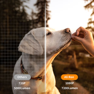 Proyector portátil H9 Android 11.0, 720P HD, 300 lúmenes, WiFi, enfoque eléctrico, proyector de video para cine en casa - Product Image 3