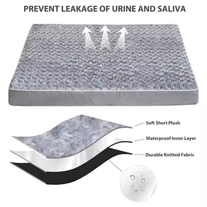 ऑर्थोपेडिक पालतू कुत्ते बिस्तर मेमोरी फोम भारी शुल्क अतिरिक्त बड़े बहु आकार लक्जरी xl xl पालतू कुत्ते के लिए सोफा बिस्तर - Product Image 5