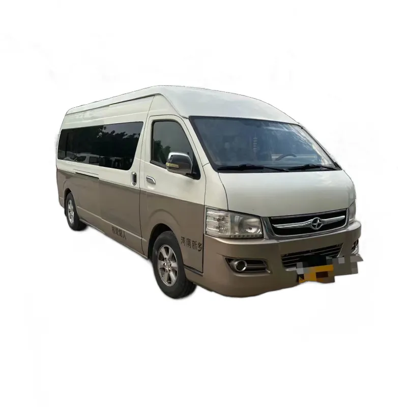 Sử dụng xe buýt mini để bán ISUZU động cơ joylong chinses Hiace Mini Van 18 chỗ ngồi