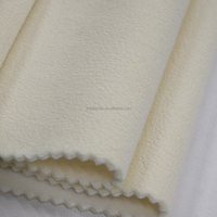 Tissu en velours super doux tricoté 450 g/m² extensible en polaire Aoli avec Spandex pour la décoration intérieure