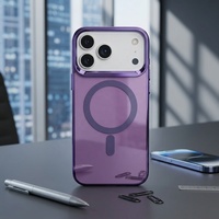 Coque magnétique sans fil anti-rayures et antichoc avec finition mate et impression laser IMD pour iPhone 18 Pro Max – Étui arrière magnétique pour téléphone S26