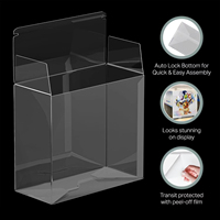 Étuis de protection en plastique résistant aux UV pour Elite Trainer Box PVC 360 °   Boîte de rangement pour cartes durable, anti-rayures, anti-poussière et transparente