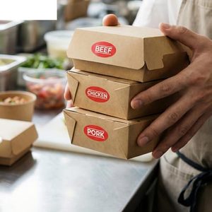 Etiquetas de Alta Calidad para Paquetes de Carne de Res, Pollo y Cerdo para Mercados de Carnes, Supermercados, Etiquetado de Alimentos o Carnicerías - Product Image 3