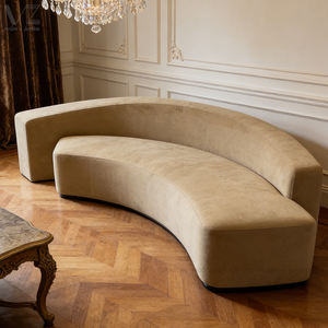 यूरोपीय शैली मॉड्यूलर घर फर्नीचर सोफे लिविंग रूम फर्नीचर लक्जरी आधुनिक लाउंज सूट बुलिंग कोने घुमावदार सोफे सेट - Product Image 2