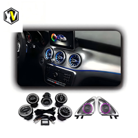 Kit d'éclairage intérieur de voiture 64 couleurs pour Mercedes Benz Classe A W176 Classe B W246 CLA C117 GLA X156 Accessoires d'éclairage Décoration