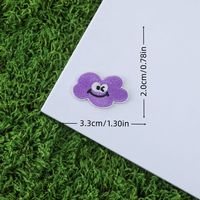 Patchs brodés de dessins animés amusants, thermocollants ou à coudre, adaptés aux accessoires vestimentaires DIY tels que vêtements, sacs et chapeaux