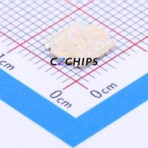 SKRRACE010 Tactile Switch SMD Switch Single Pole Single Throw Round Button Vertical Mount 7mm - Product Image 2