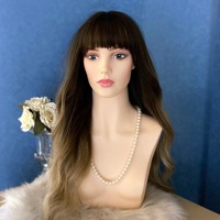 Support pour mannequin de tête haute et perruque de mannequin avec tons de peau clairs