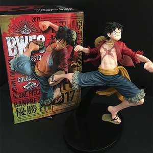 <span class=keywords><strong>Anime</strong></span> giapponese giocattoli in scatola ornare regali artigianato <span class=keywords><strong>personaggi</strong></span> dei cartoni animati punzonatura stile Luffy Action Figure - Product Image 2