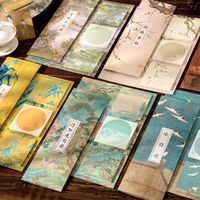 Bloc-notes autocollants mignons et kawaii, ensemble de notes adhésives, papeterie personnalisée, cadeau de bureau, promotion