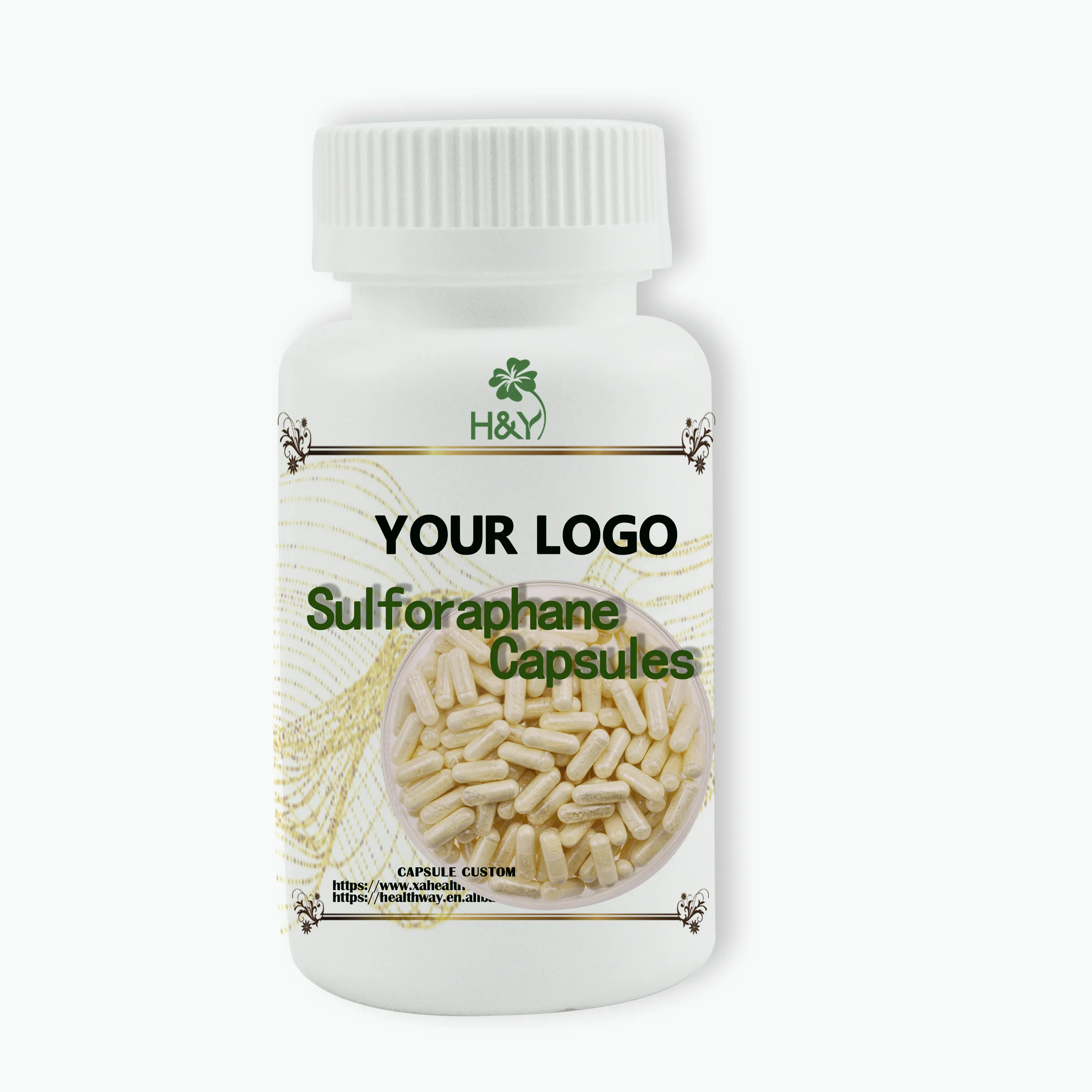 Sulforaphane Capsule Sulforaphane 10% Broccoli Extract Sulforaphane Poeder