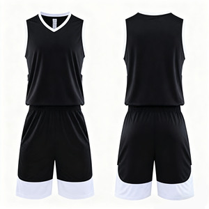High Quality Basketball Jersey For Men Short Blank Basketball Uniform Personalized Basketball Set Mens - Product Image 2