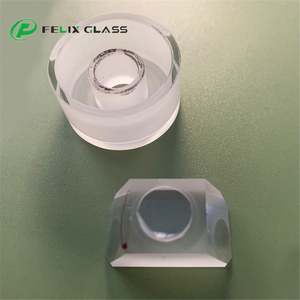 FELIX Promotion Exceptionnelle : Verre Optique en Quartz Personnalisé de Haute Qualité avec Trous Rainurés - Product Image 2