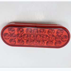 Nuovo Design 6 "luce posteriore ovale Ledl indicatori di direzione si adattano universale camion rimorchio RV Bus ecc - Product Image 6