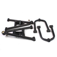 Gros 350mm Suspension avant amortisseur bras oscillant bride fusée de direction avec pompe de frein moyeux de roue pour bricolage ATV Buggy