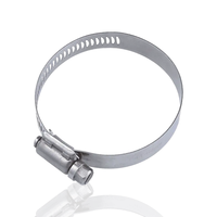 Colliers de serrage miniatures de type américain, clips pivotants en acier inoxydable poli, non standard, pour l'industrie lourde, garantie 3 ans