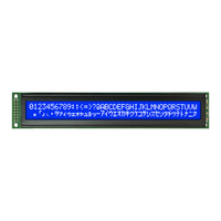 Konsumsi Daya Rendah 40x2 4002 40*2 Modul Layar LCD Karakter Kuning Hijau Biru Putih Karakter Instrumen