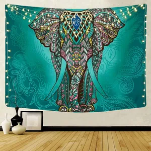 Indian Mandala Tapestry Wall Hanging Sandy Beach Throw Rug Blanket Camping Tent Travel Mattress Bohemian Tapestries