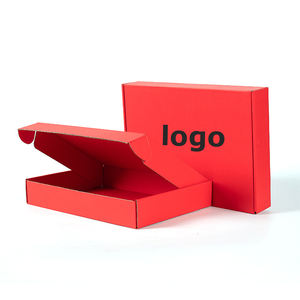 Wins Flying Luxury ondulé presse sur post sous-vêtements t-shirt vêtements pli emballage cadeau envoi postal boîtes d'expédition logo personnalisé - Product Image 1