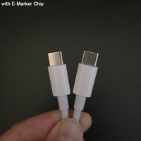Cables USB Tipo C a USB Tipo C de 2 m con Chip Inteligente E Marker Integrado, PD 240w