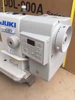 Machine à coudre industrielle d'occasion JUKI-DDL-900A à point noué, entraînement direct, 650 points/min, épaisseur de couture 12 mm