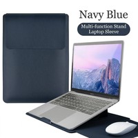Housse pour ordinateur portable personnalisée avec logo pour femmes, 15,6 pouces, en cuir, pour le travail, le bureau, les affaires, avec pochette pour chargeur et poignée