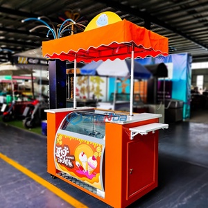 Carreta de Comida Rápida, Triciclo Eléctrico con Contenedor, Remolque de Comida Rápida - Product Image 4