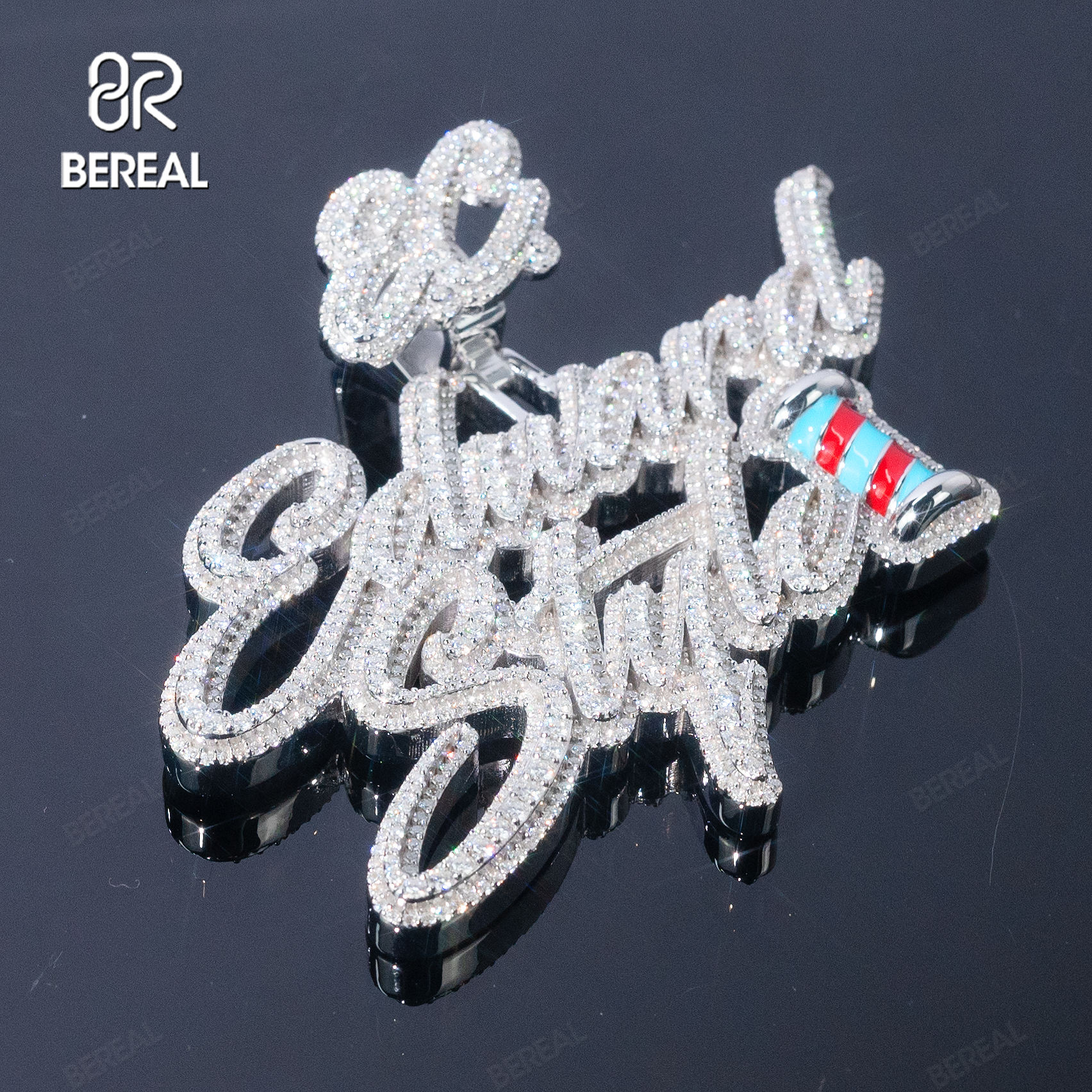 3inches Moissanite+S925