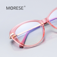 MORESE 2088 Nouvelle conception Montures optiques anti-lumière bleue en TR90, style Ins Europe et Amérique