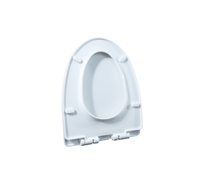Abattant de toilettes architectural blanc avec mécanisme anti-choc et kit de fixation universel pour des rénovations de salle de bain à domicile sans effort – Disponible dès maintenant - Product Image 1