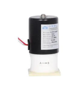 Yongchuang YCFP11 PTFE-Isolation 24 VdC medizinisches Vakuum-Isolation-Solenoidventil