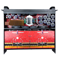 Guangzhou Factory Top RFP10000Q Amplificador de potencia de conmutación de 4 canales 4*1350W Rendimiento de escenario Subwoofer Bass