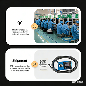 Sensore di Livello dell'Acqua a Ultrasuoni Siman SMW 24V Uscita NPN/PNP Distanza di Rilevamento 15m per Evitamento Ostacoli Robot e Posizionamento Magazzino - Product Image 2