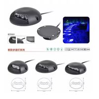 3W Un Côté Escalier Pont LED Lumières Moulé Sous Pression En Aluminium Étanche Encastré Sol Paysage Lumière Fond Fixe Jardin