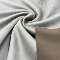 Tissu en daim de plongée tricoté en spandex épaissi recyclé pour chaussures jupes manteaux et vêtements