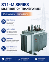 Transformateur de distribution immergé dans l'huile S11-M 10kV/20kV 30-2500KVA triphasé - Fiche de paramètres techniques