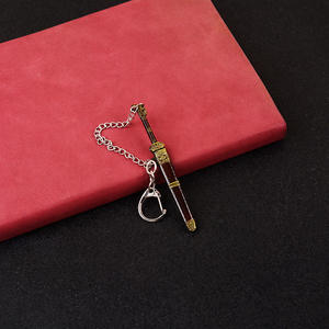 Fengshen Waffen-Replik Antikes Berühmtes Schwert Ji Fa König Zhou Geistermarquis Zinklegierung Miniatur-Waffenornament Kleines Spielzeug - Product Image 4