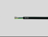 Câble souple en caoutchouc VDE H05RN-F moyenne tension 300V/500V, 2/3 conducteurs en cuivre nu, étanche, robuste, pour alimentation en vrac