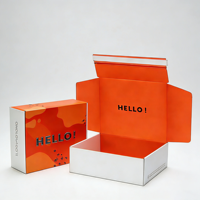Caja de Cartón Corrugado E-flute para Envíos, Impresión a Color, Calidad Garantizada, Personalizable con Plantilla Gratuita