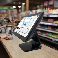 RUINAI RN-C156 Caja Registradora Táctil POS Todo en Uno con Pantalla de 15.6 Pulgadas, Wi-Fi 6, Sistema Operativo Windows