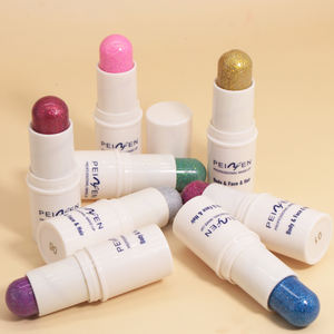 Palette de peinture minérale mate pour le visage d'Halloween, 8 couleurs fluorescentes, maquillage imperméable, séchage rapide, brillant à lèvres - Product Image 4