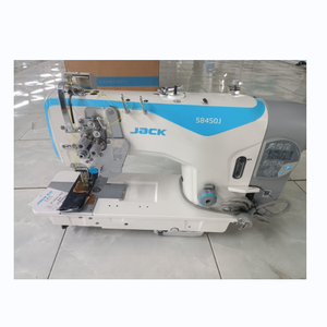 Máquina <span class=keywords><strong>de</strong></span> <span class=keywords><strong>coser</strong></span> digital China Drive Type Jack 58420 <span class=keywords><strong>de</strong></span> doble aguja, cuatro hilos, cabezal numérico, cabezal único - Product Image 1