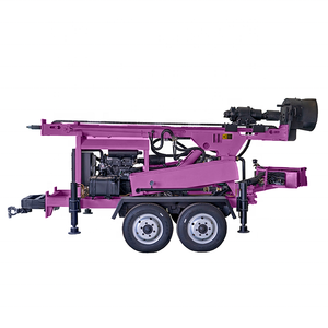 Hydraulische Waterput Boorinstallatie Roterende Boorgat Aanhangwagen Gemonteerde <span class=keywords><strong>Wate</strong></span> Put Boormachine - Product Image 6