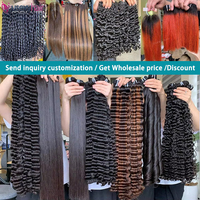 Grossiste de Cheveux Vietnamiens Bruts – Lots de Cheveux Bouclés Vietnamiens Birmans Bruts Doublement Étirés et Alignés dans le Sens de la Cuticule